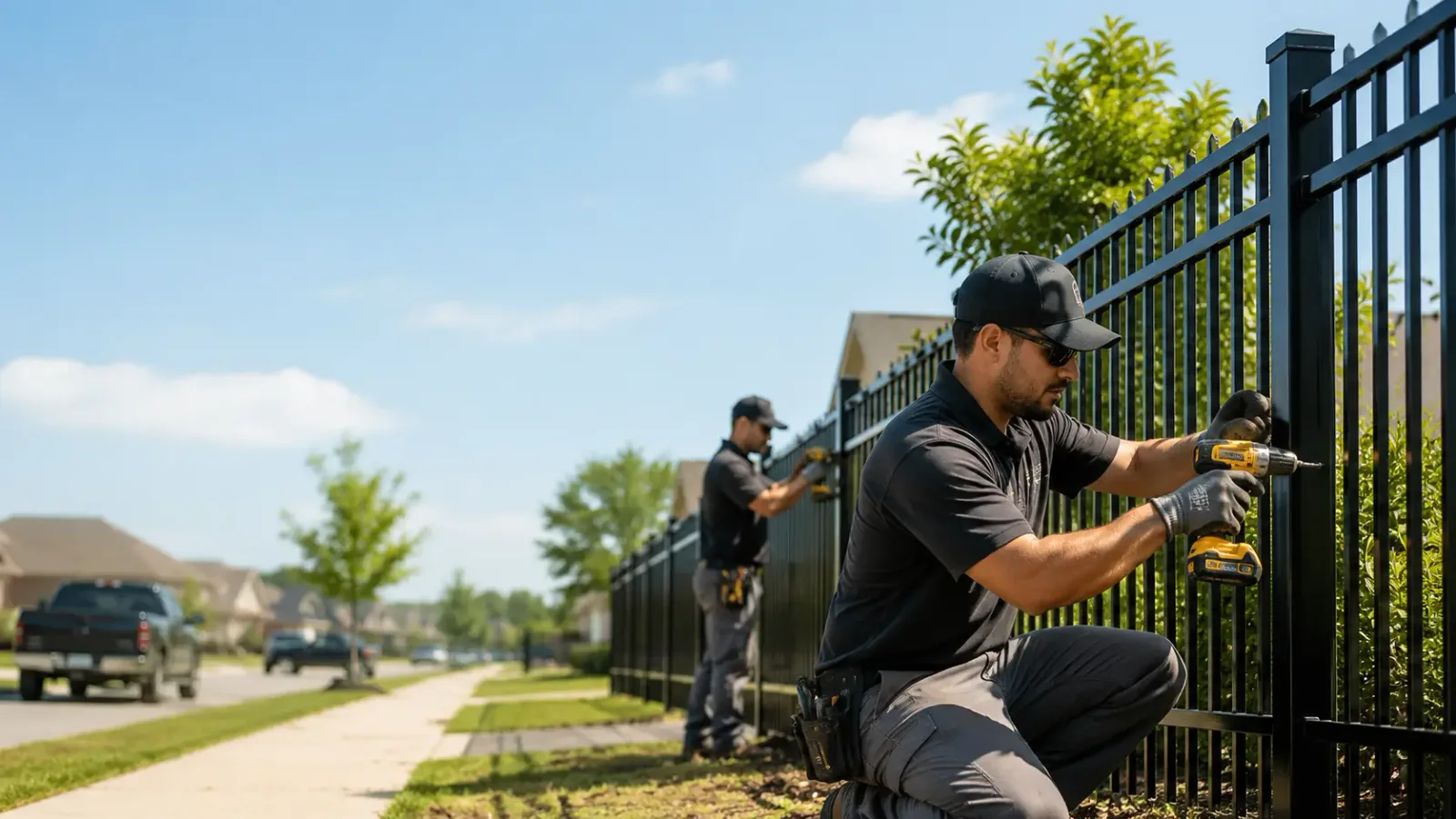 Metal Fence Installation in Drumright, OK